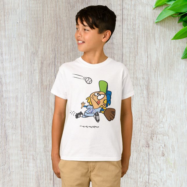 Camiseta Pegando Um Beisebol (Criador carregado)