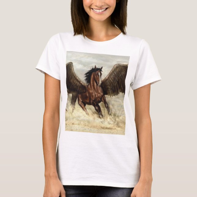 Camiseta Pégaso Alado   (Frente)
