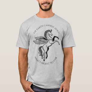 Camiseta Pegasus Alado: Mitologia Grega Inspiracional