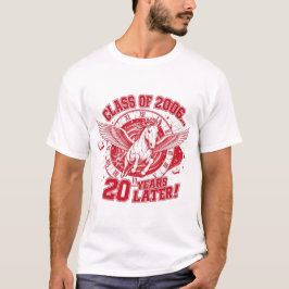 Camiseta Pegasus de Combate Branco da SOA: 20 Anos Depois