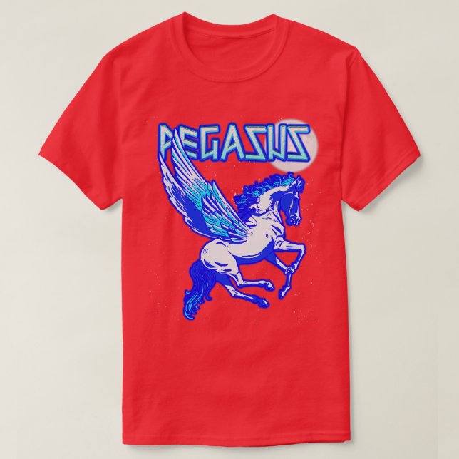 Camiseta Pegasus Magical WingHorse Grego Const. (Frente do Design)