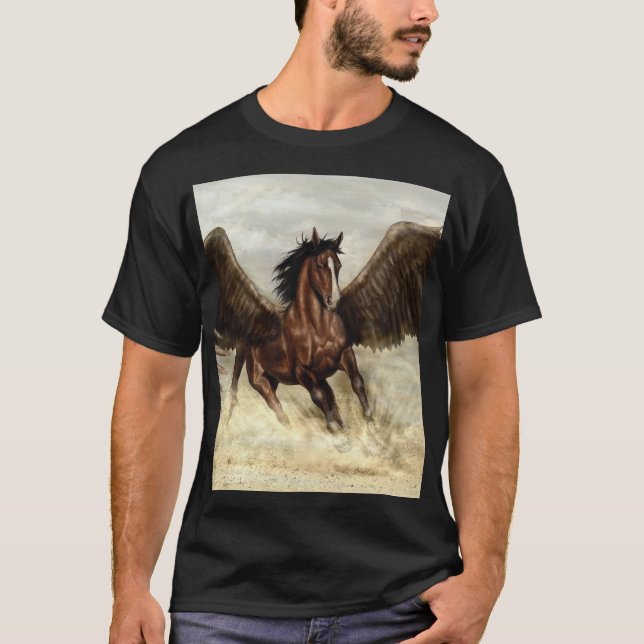 Camiseta Pegasus na asa (Frente)