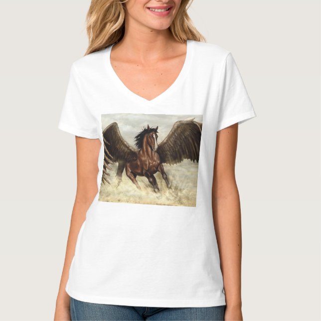 Camiseta Pegasus na asa (Frente)
