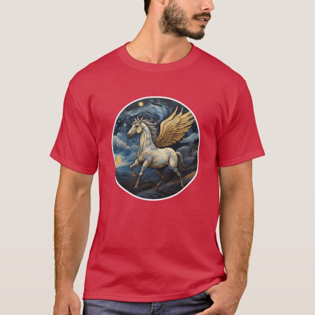 Camiseta Pegasus, o amigo do cavalo voador (Frente)