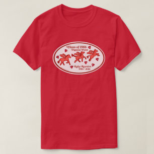 Camiseta Pegasus Posse Ruby Reunion (Vermelho Card