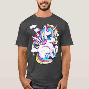 Camiseta Pegasus Unicorn Cute
