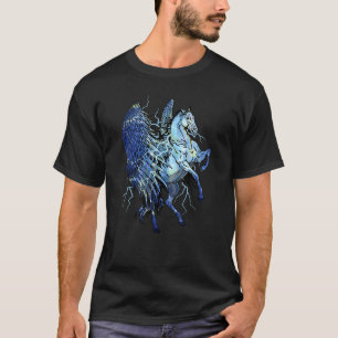 Camiseta Pegasus Unicórnios Cavalos Relâmpago Pegasos Menin