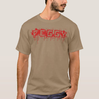 Camiseta Peggy First Name Halloween Figurume Personalizado