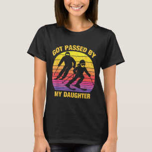 Camiseta Pegou Ped Por Minha Filha Família Engraçada de Esq