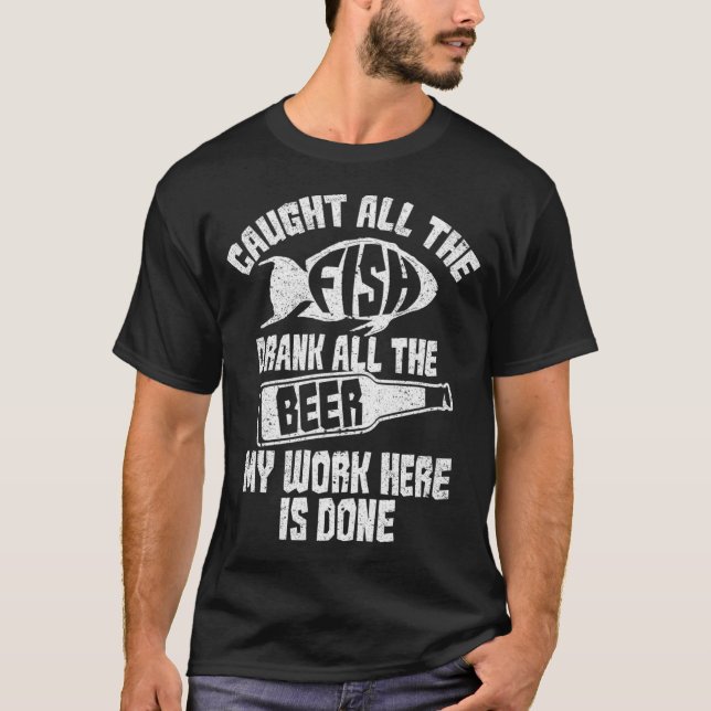 Camiseta Pegou Todos Os Peixes (Frente)