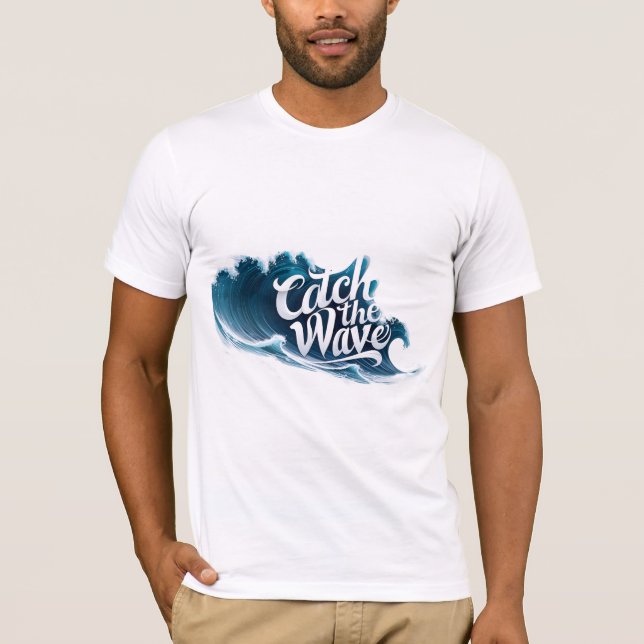 Camiseta Pegue a onda (Frente)