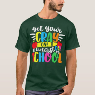 Camiseta Pegue Seu Carro É O Primeiro Dia Da Escola