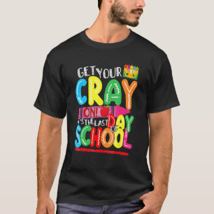 Camiseta Pegue seu cretino. É o último dia do curso