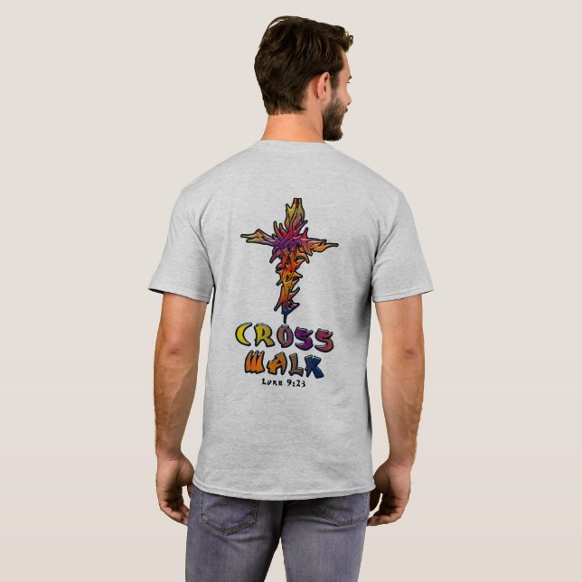 CAMISETA PEGUE SEU DIÁRIO DA CRUZ (Parte Traseira Completa)