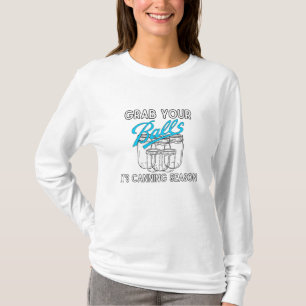 Camiseta Pegue seus potes... é a estação de latas... mas em