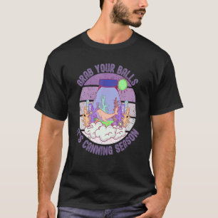 Camiseta Pegue Suas Bolas É Temporada De Conservas Dito Pi