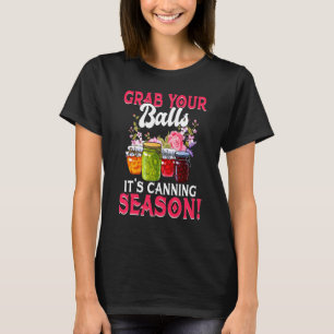 Camiseta Pegue Suas Bolas É Temporada De Conservas Dito Pi
