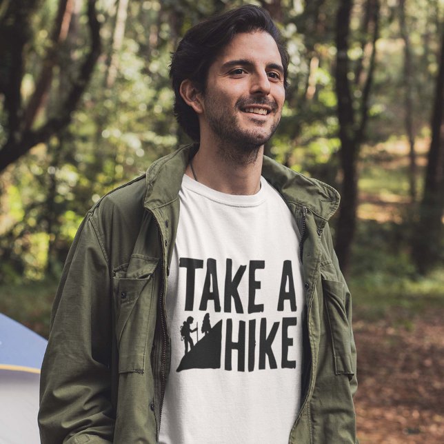 Camiseta Pegue Um Caminho (take a hike shirt)