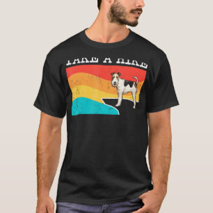 Camiseta Pegue Um Caminho De Fox Terrier Gráfico De Fox