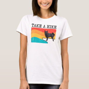 Camiseta Pegue Um Caminho Gráfico De Schipperke