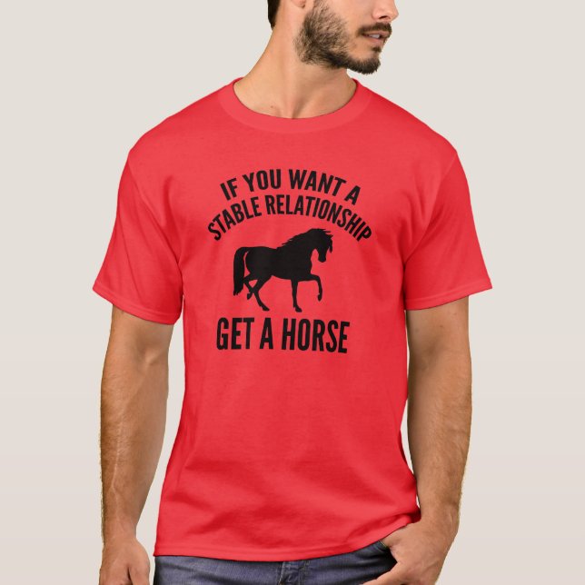 Camiseta Pegue Um Cavalo (Frente)