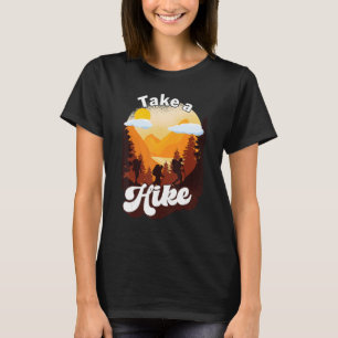 Camiseta Pegue um ônibus de sobrevivência ao ar livre