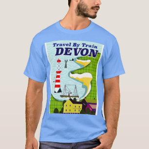 Camiseta Pegue um trem para Devon