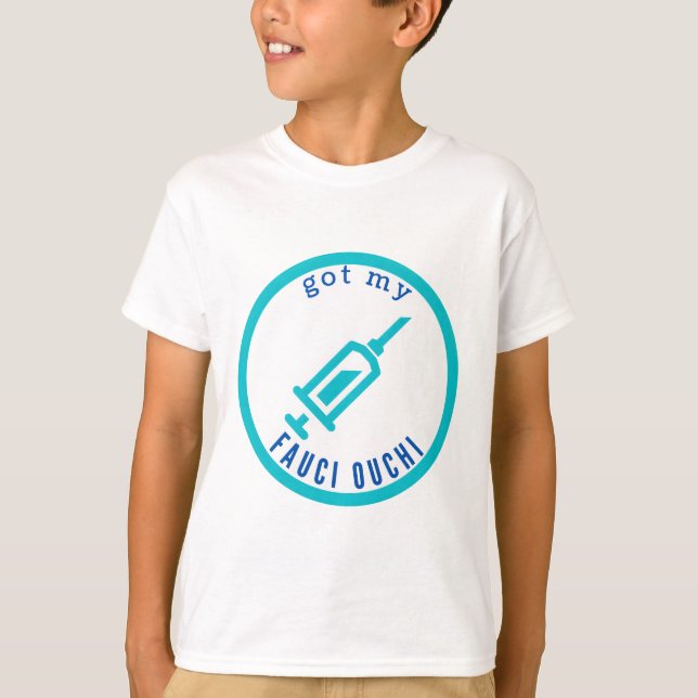 Camiseta Peguei meu Fauci Ouchi (Frente)