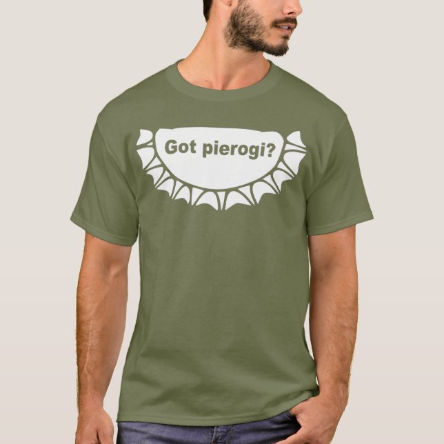 Camiseta Peguei Pierogi Polonesa Super Comida (Frente)