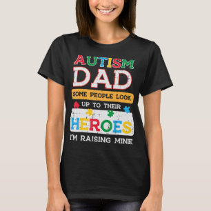 Camiseta Peguem esse Pai de Autismo bonitinho Heroes Im Rai