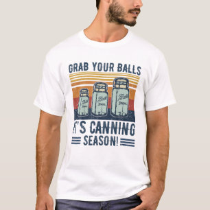 Camiseta Peguem suas bolas, é a estação de latas Canning