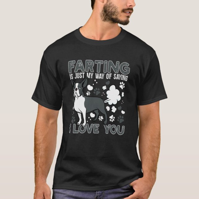 Camiseta Peidar É Apenas Minha Maneira De Dizer Que Eu Te A (Frente)