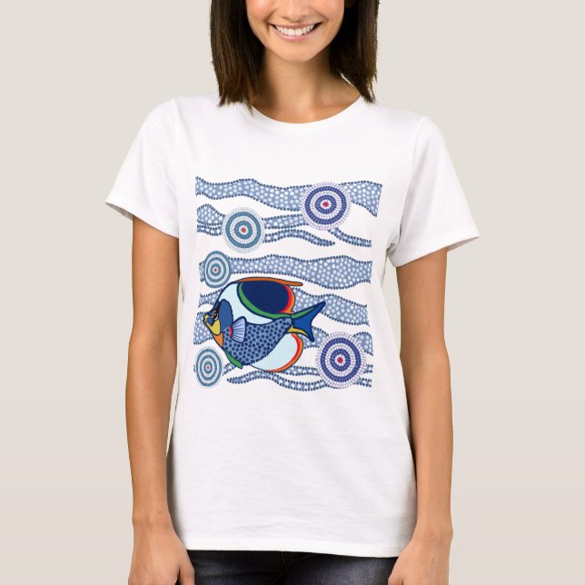 Camiseta Peixe aborígene-02 (Frente)