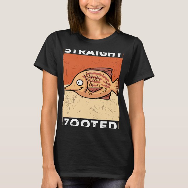 Camiseta Peixe Absolutamente Torquado Zootado (Frente)