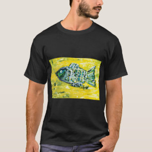 Camiseta Peixe Abstrato