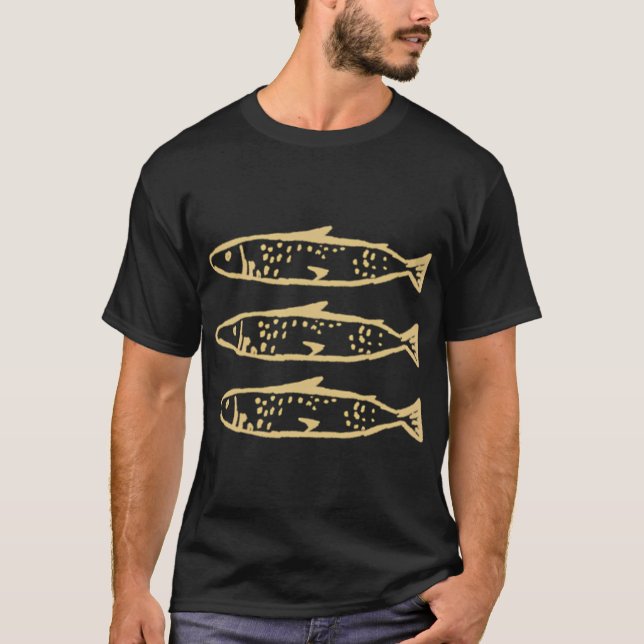 Camiseta peixe amarelo (Frente)
