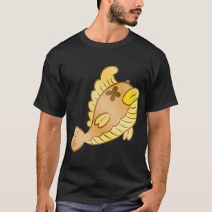 Camiseta Peixe Amarelo Cartoon Fofo Morto – Peixe Assusta