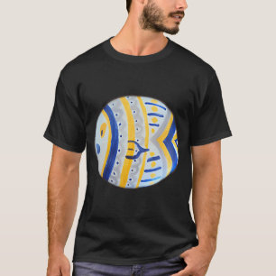 Camiseta Peixe Amarelo Ensolarado