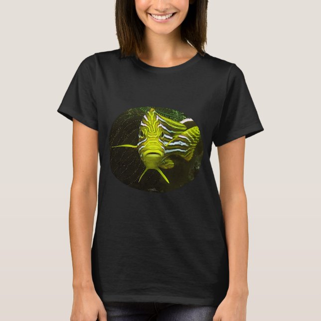 Camiseta Peixe amarelo está te observando (Frente)