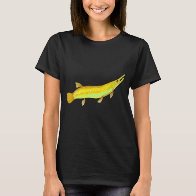 Camiseta Peixe Amarelo / Yellow Fishy (Frente)