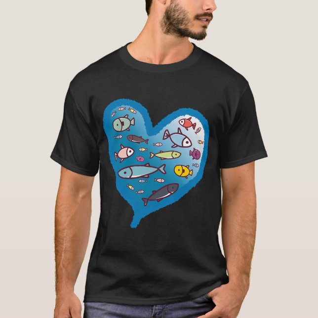 Camiseta Peixe Amor (Frente)