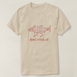 Camiseta Peixe Andando Medieval