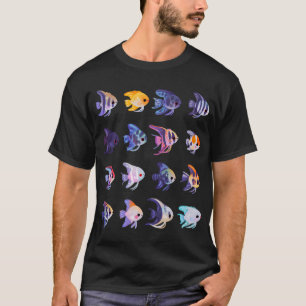 Camiseta Peixe-anjo! (água doce) - sem texto ou brilhante