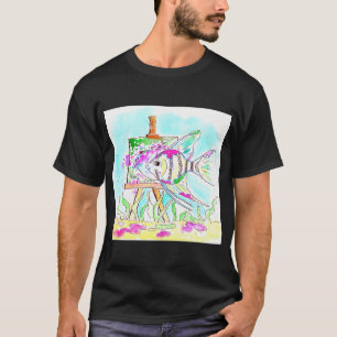 Camiseta Peixe-anjo Artista