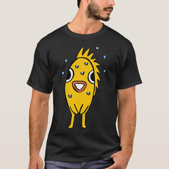 Camiseta Peixe ansioso (Frente)