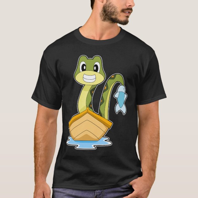 Camiseta Peixe-Anzol Cobra Pescaria (Frente)