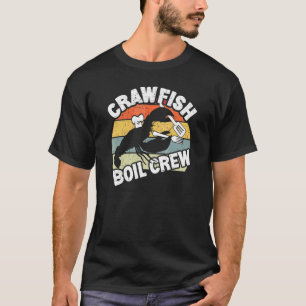 Camiseta Peixe-Aranha Tripulação Bayou Mullet Marisco Fest