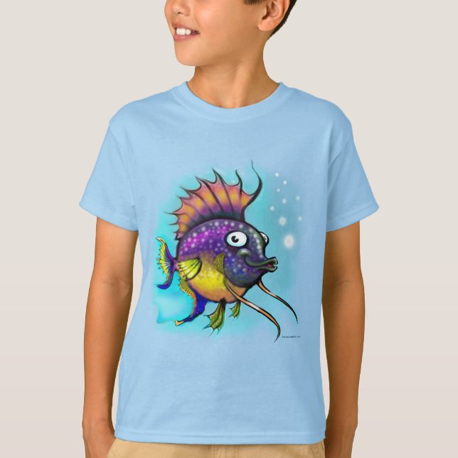 Camiseta Peixe Arco-Íris (Frente)