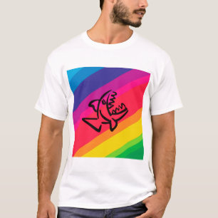 Camiseta Peixe-arco-íris