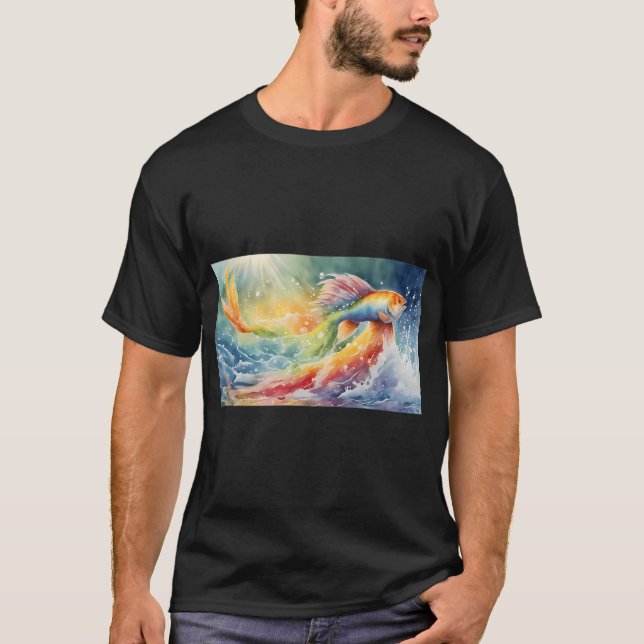 Camiseta Peixe Arco-Íris Espadanar (Frente)